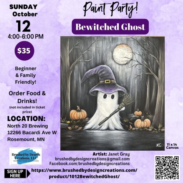 10.12.25 Bewitched Ghost at North 20 Brewing, Rosemount, MN at 4 PM