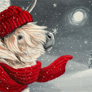 12.16.25 Silver Snowfall Paint Party, Cannon River Winery, Cannon Falls, MN at 6:30 PM