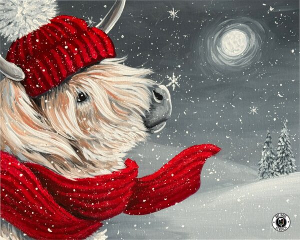 12.16.25 Silver Snowfall Paint Party, Cannon River Winery, Cannon Falls, MN at 6:30 PM