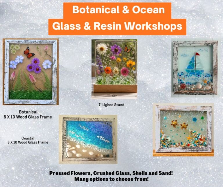 Glass and Resin Art Workshop