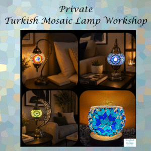 01.23.27 Mosaic Turkish Lamp Workshop Private Party
